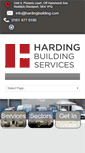 Mobile Screenshot of hardingbuilding.com