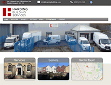 Tablet Screenshot of hardingbuilding.com